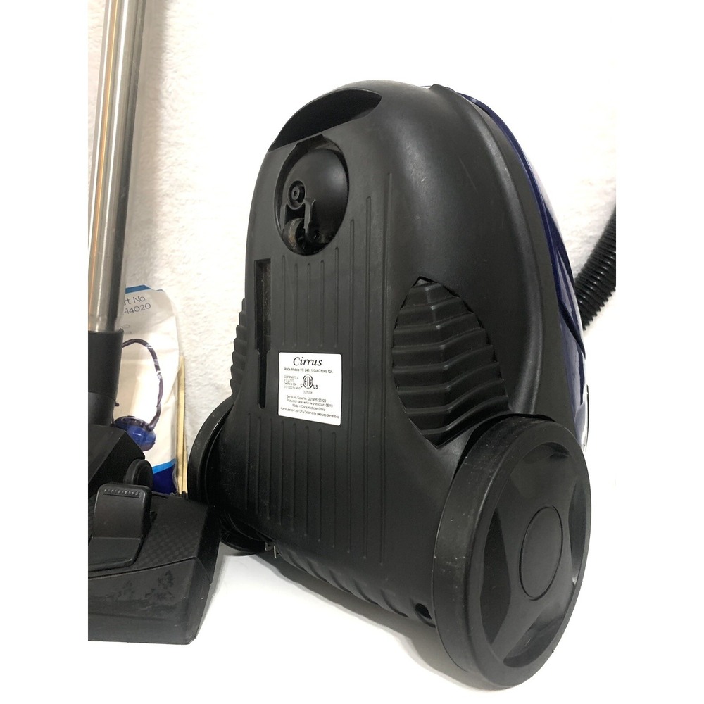 Cirrus Canister Vacuum Cleaner VC248 Variable speed only 9 lbs With Bags! - Picture 6 of 11